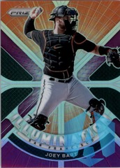 2021 Panini PURPLE PRIZM Illumination Joey Bart #IL-3 Giants
